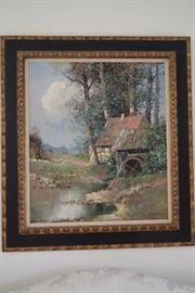 Oil Painting "Old Mill"