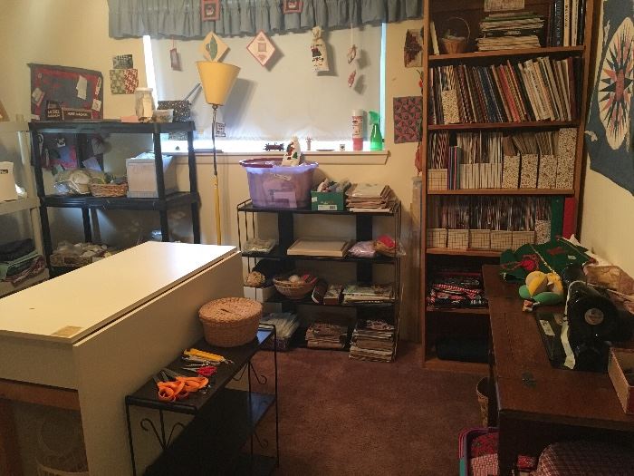 sewing -quilting -crafts room