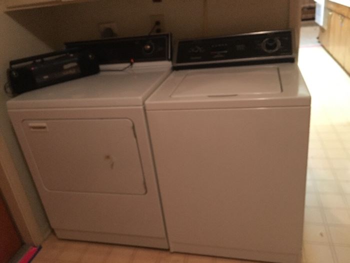 washer/dryer- clean & working -per owner