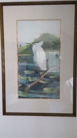 Signed Ray Harm artwork