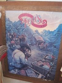 RARE ORIGINAL "LEVI JEANS " POSTER AD