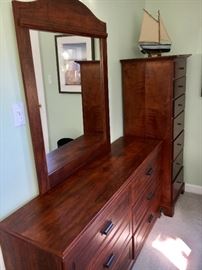 GREAT bureaus for kids room, guest room -- the tall one is Crate and Barrel -- the smaller one should be.