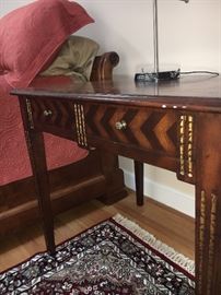 But these great Drexel Heritage side tables are!