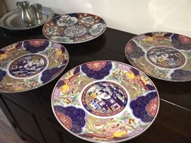 Imari Plates --- we will also have 4 others as well -- much older ones.
