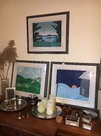 Love this artwork- original -- block prints