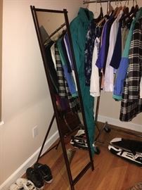 Love this mirror - metal with stand