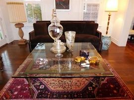 Niermann Weeks Glass/Iron Coffee Table
