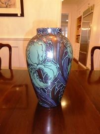 Boch Freres Vase - Beautiful Colors & Iridescent Glaze