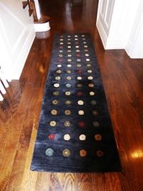 Black Runner w/ Colored Dots