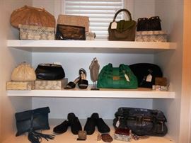 Handbags & Shoes by Chanel, Chloe', Jimmy Choo, Judith Leiber, etc.