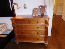 Pair of Distressed Pine Chests
