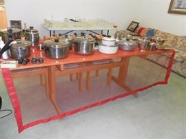 Pots and Pans. Table 