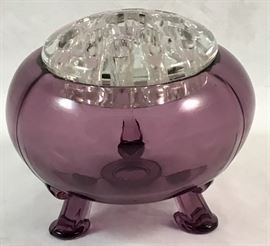 Viking Glass Flower Frog