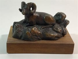 Jack D. Putnam Bronze Ram