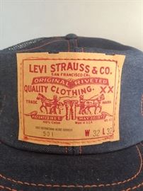 Vintage Levi Snapback Cap