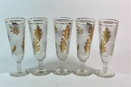 Libbey "Starlyte" Pilsner Glasses.