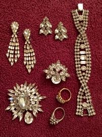 Eisenberg Rhinestones and Costume Jewelry 