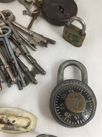 Antique Skeleton Keys and Locks