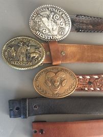 National Finals Rodeo Hesson Belt Buckles