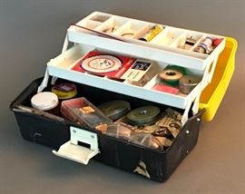 Vintage Tackle Box with Tackle!
