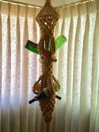 Macrame Wine Bottle 