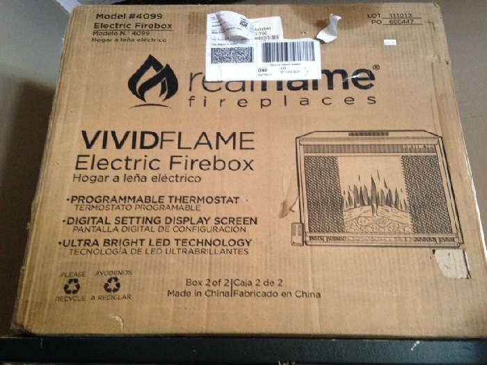   Electric Fireplace (Brand New in Box)