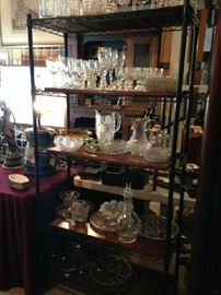   Lots of Glassware