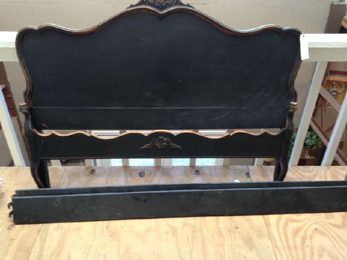French Hand painted Bed