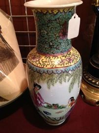 Chinese Hand Painted Vase