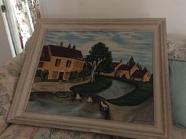 Original oil signed by the artist