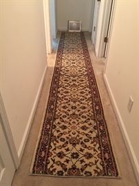 One of several vintage rugs available