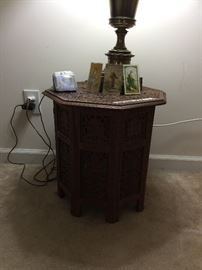 Vintage teak wood table