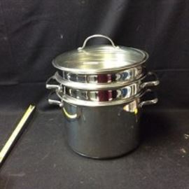 Stainless Steel Double Broiler