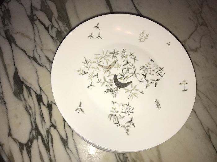 Rosenthal "Birds in Trees" China designed by Robert Lowey 
