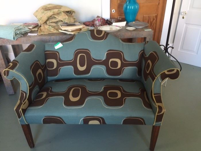 chippendale love seat in great condition like new $250