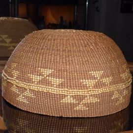 Hupa Basketry Hat