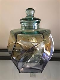 Large glass jar