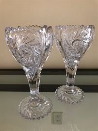 Vintage cut glass