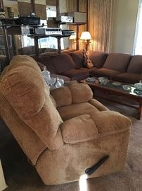 A comfy lazyboy reclining chair!