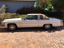 1978 Cadillac Coupe Deville, one owner and low miles!