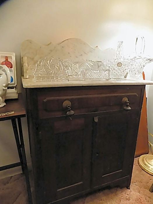 Marble Top Victorian Washstand