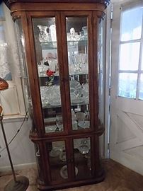 Lighted China Cabinet