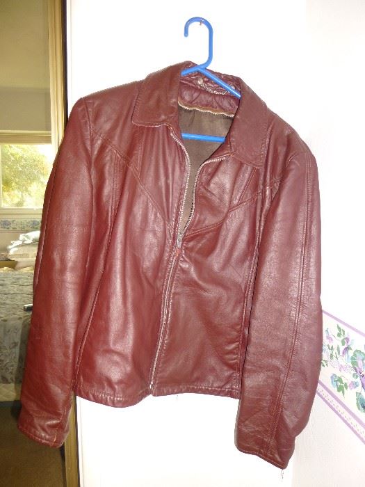 Leather Woman's jacket
