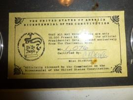 Commemorative Presidential Coins