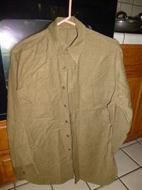 Vintage Wool Military Shirt
