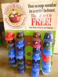 Baskin Robbins sundae Mini Helmet Collection