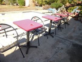 Restaurant Tables from Baskins Robbins 