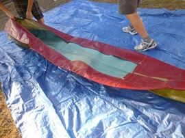 Skin:  Kayak in a bag by "Greenland" Folbot 17' 3" 