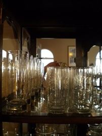 Princess House crystal glasses/stemware