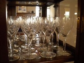 Princess House crystal glasses/stemware